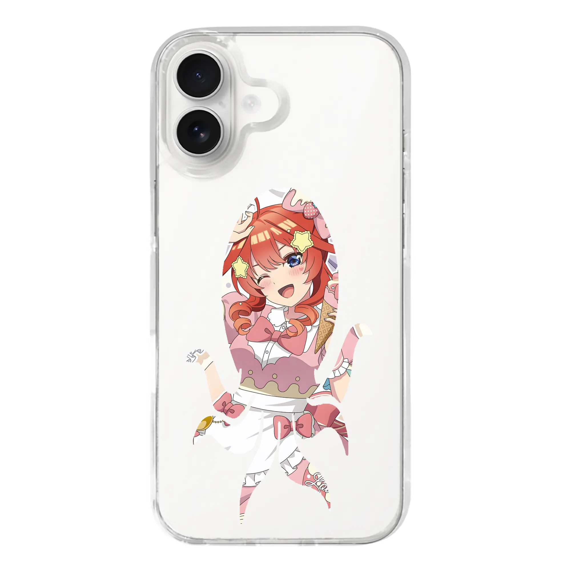 五等分の花嫁 グッズ 中野 五月 - iPhone 17シリーズ 透明スマホケース – 薄型・耐衝撃・精密フィット保護カバー